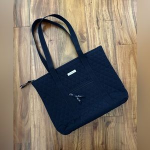 Vera Bradley Tote Blue Microfiber